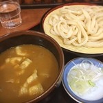 かのや 新宿東南口店 - カレー南蛮せいろうどん
                                550円