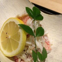 銀座 蟹みつ - 毛蟹　茹で