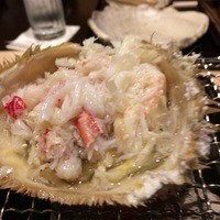 銀座 蟹みつ - 毛蟹　焼き