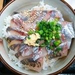 鰺家 - 鰺たたき丼