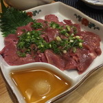 味亭 風花 - 鶏レバ刺