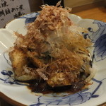 味亭 風花 - あつあげバター焼（ポン酢がけ）