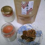 オモヤキッチン - ミルクプリン イチゴソース ＆ ドライいちじく 2016.3.31