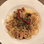 プーさん食堂 - 辛さ調整します。ペペロンチーノ。