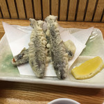 金田 - 稚鱒の天婦羅