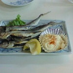 博多もつ鍋 がんこ - あご丸干し