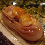 寿司一 - 赤貝(紐)。