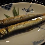 ふじ原 - 若鮎の一夜干し