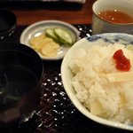 ふじ原 - 新生姜のご飯