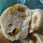 ささのはパン - ゆずピール棒パン、カット！