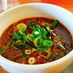 麺屋 高橋 - 2016/4  辛みそつけめんのつけ汁