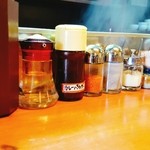 麺屋 高橋 - 2016/4  薬味各種