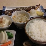 川治 - 焼魚定食