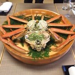 ゆで蟹（大）1/2杯