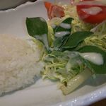 山ぼうし - カレーのサラダ2016.04.02