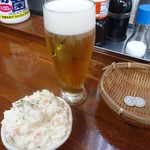 立ち飲み処 - 「生ビール」400円也