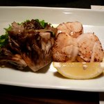 まある - 舞茸とホタテのバター焼き