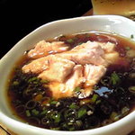 かわなみ鮨 - かわはぎ肝ポン酢