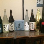 Shinshu Onigiri Chaya - スタッフの地元の新潟のお酒