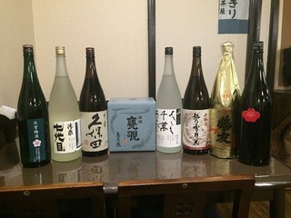 Shinshu Onigiri Chaya - スタッフの地元の新潟のお酒