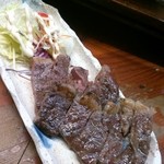 焼き鳥　柳屋 - たまに出会えますステーキ