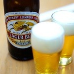 慶華飯店 - 生ビールはないので瓶ビール