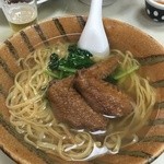 徳記 - 手羽先の煮込み汁麺2016.3