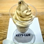 キーズカフェ - コーヒーソフトクリーム（キーズカフェ有楽町）