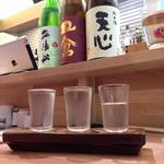 和酒ばる - 九州の地酒を飲み比べさせてもらいますっ！