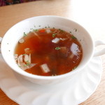 みかく セカンド - 洋食セットのスープ