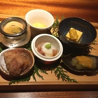 割烹 三長 渋谷 - 前菜