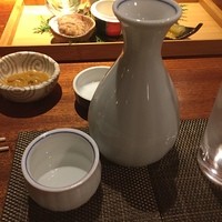 割烹 三長 渋谷 - 九頭龍のぬる燗