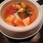 トマトと豆腐のスープ