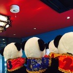 China cafe - china cafeの番号札はパンダのぬいぐるみロンロンです！ご来店の際は是非一緒に写真を撮って下さいね！