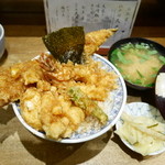 日本橋 天丼 金子半之助 - 江戸前天丼・味噌碗・がりごぼう