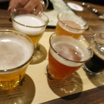 チャタンハーバーブルワリー＆レストラン - クラフトビール　テイスティングセット　ラガー　ヴァイツェン　ペールエール　インディアペールエール　スタウト