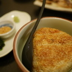 Choichoi - 焼きおに茶漬け500円。