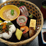 Yamaya - 2016/4　かごめ弁当　\1500