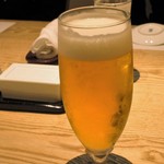 Otaru Masazushi - 生ビール　800円　ちょっとお高め