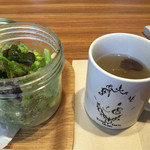 キッチン＆カフェ クリシュ - セットサラダとスープ