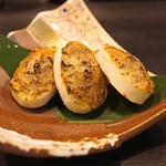 高田馬場日本酒研究所 - 長芋のふき味噌焼き