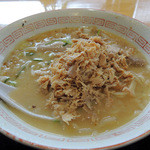 大市 - 2016年3月19日(土)　塩こってり(850円)　チャーシュー端肉のふりかけ風をイン！