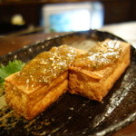 Yoshimura - 厚揚げ豆腐には蕗味噌、実に美味い