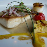 ルアン 神戸迎賓館 - マナガツオのグリエ　食欲増進のトリュフの香り