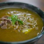 日精そば - カレーそば！ライスの注文もお忘れなくっ！