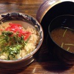 そのべ さくら亭 - コース料理[〆の炊き込みご飯＆赤だし]