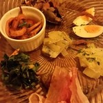 イルポッジョ - 前菜盛り2016，4