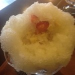 赤七屋 - 2016年3月：房総レモン　フルーツポンチ(\800)…ほんのちょっと食べただけで中から果物が出てきました♪