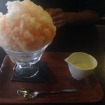 赤七屋 - 2016年3月：夏みかん＆オレンジ(\700)…別添えで練乳付き♪