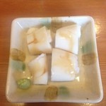 鮨処切通 - 2016年3月：子持ちやりいかにご飯を詰めたもの